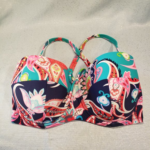 pack of 2 bikinis "Pour Moi UK" Havana Breeze and Sea Breeze 34E/10uk - Picture 10 of 16